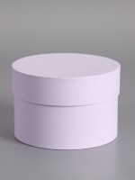 Набор круглых подарочных коробок 5 в 1« Лаванда», 20×19×14 - 15×15×10 см