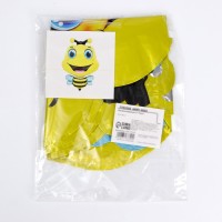 Воздушный шар фольгированный 12" «Пчела», фигура, для палочки