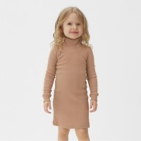 Платье для девочки MINAKU цвет бежевый, рост 128 см