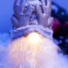 Фигура текстиль «Гном лосяш» 33 см, 1 LED, от батареек AG10×3, свечение тёплое белое