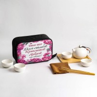 Набор для чайной церемонии "Самой красивой", на 4 персоны, чашка 45 мл, чайник 180 мл