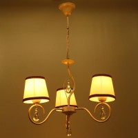 Люстра "Вилора" 3х40Вт E14 белый 55х55х76 см BayerLux