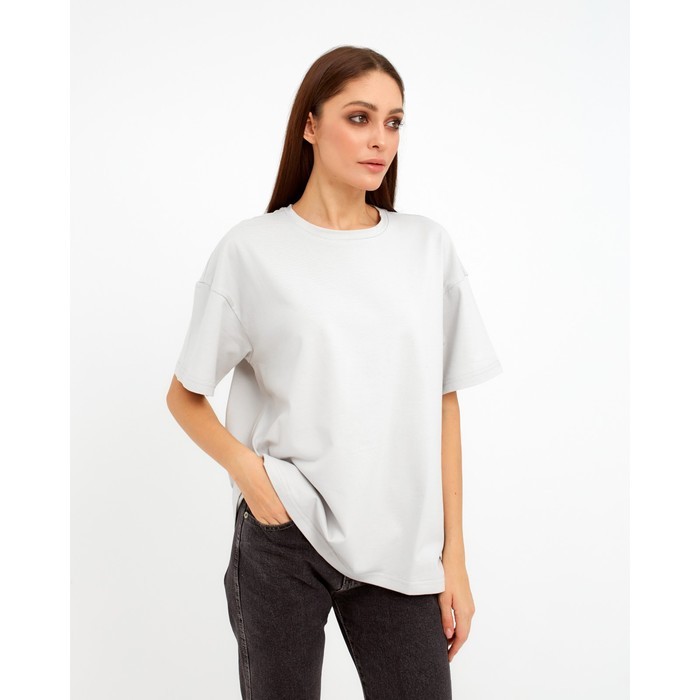 Футболка женская MIST basic, L-XL, серый
