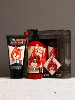 Подарочный набор косметики «Тому, у кого огонь в сердце», гель для душа 300 мл и гель для бритья 110 мл, HARD LINE