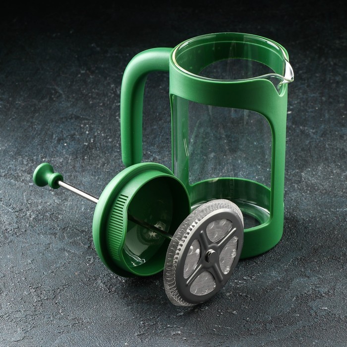 Френч-пресс Magistro «Хельсинки», 600 мл, цвет чёрный