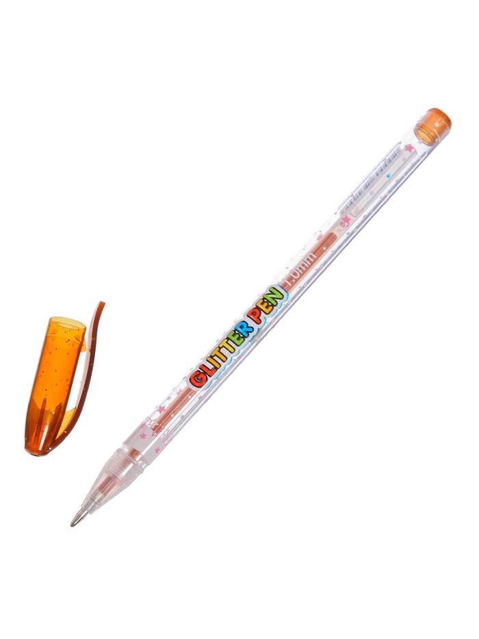 Набор гелевых ручек, 10 цветов, металлик, корпус с рисунком, в блистере на кнопке Набор гелевых ручек, 10 цветов, металлик, корпус с рисунком, в блистере на кнопке