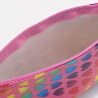 Косметичка на молнии , цвет чёрный/разноцветный