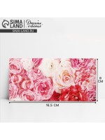 Конверт для денег «Розы», 16.5×8 см