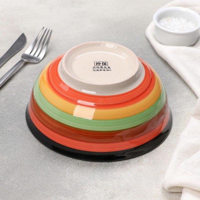 Салатник Доляна «Индия», 1,5 л, d=21, цвет МИКС