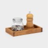 Подставка - органайзер деревянная Adelica, 18,5×9,5×2,5 см, дуб