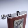 Фляжка «СССР», 240 мл, коричневая