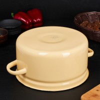 Кастрюля, 7 л, индукция, цвет МИКС