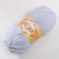 Пряжа "Softy" 100% микрополиэстер 115м/50гр (416 серый)