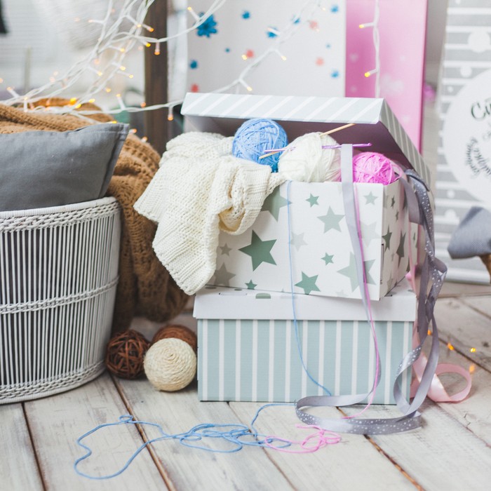 Коробка подарочная складная, упаковка, «Стильный дом», 31×25.5×16 см