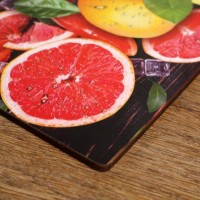 Доска разделочная "Сочный грейпфрут"  27х18 см