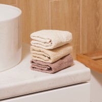 Набор полотенец в корзинке Этель "Stay Beautiful" 30х30шт - 4 шт, цв. коричневый, 100%хл