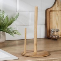 Держатель для бумажных полотенец настольный Доляна «Бамбук», 15×30 см