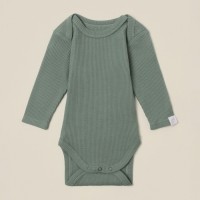 Набор боди 2 шт. SL HOME, рост 62-68 см, цвет бежевый/оливковый