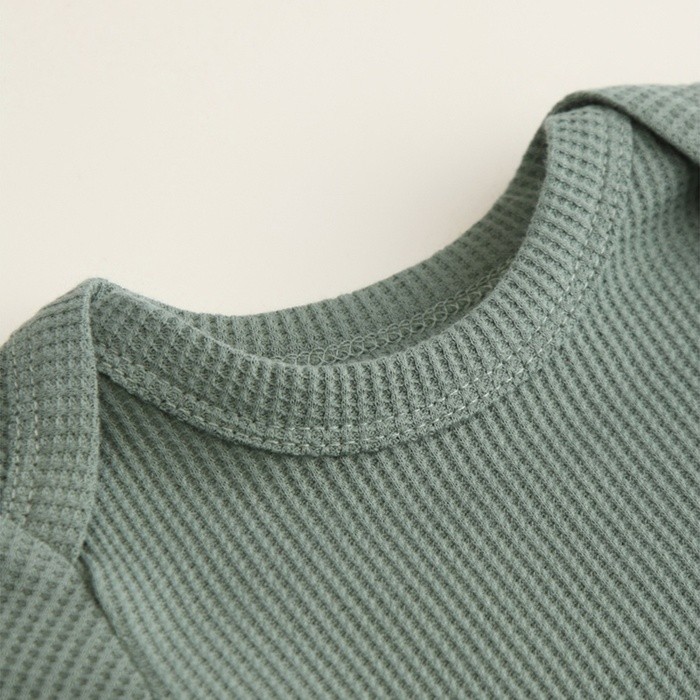 Набор боди 2 шт. SL HOME, рост 62-68 см, цвет бежевый/оливковый