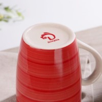 Кружка Доляна «Морской мир», 360 мл, цвет бордовый