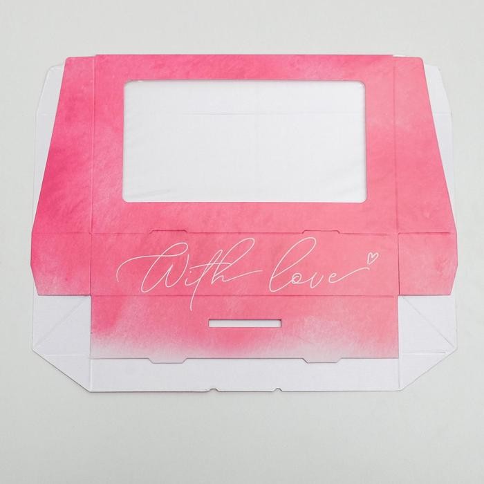 Коробка складная «С любовью», 20 × 12 × 4 см