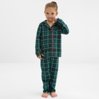 Пижама детская KAFTAN Green mood, размер 28 (86-92 см)