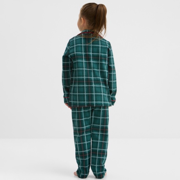 Пижама детская KAFTAN Green mood, размер 28 (86-92 см)