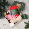 Набор новогодний подарочный "Дракоша" полотенце и аксессуары (7 предметов)