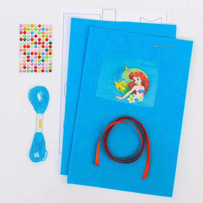 Набор для создания шкатулки из фетра, "Ариель", Принцессы