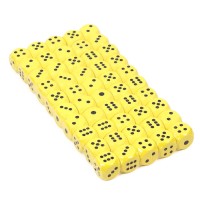 Кости игральные, 1.6 × 1.6 см, набор 50 шт