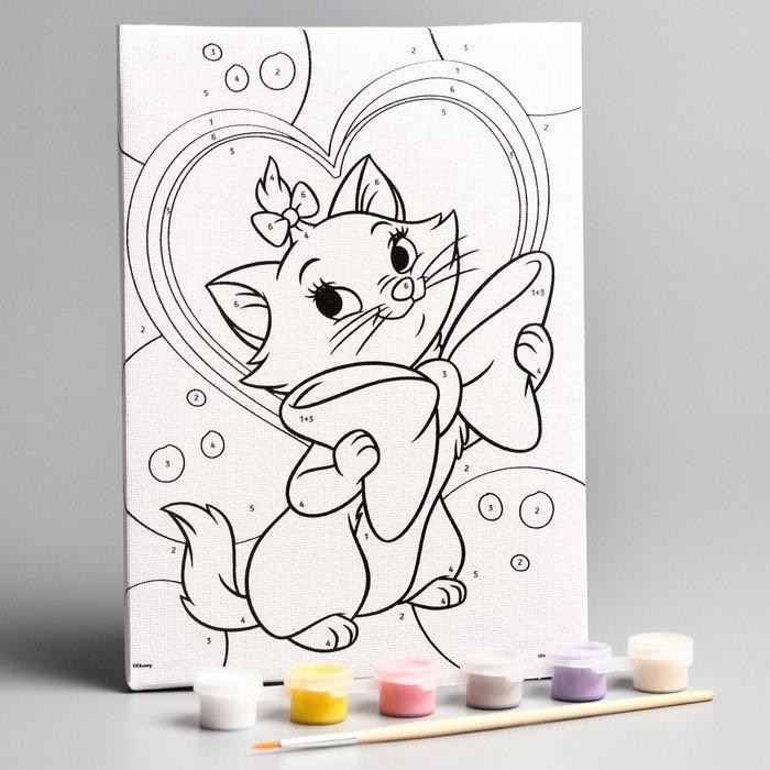 Картина по номерам, 21 х 15 см "Самой прекрасной", Кошечка Мари Картина по номерам, 21 х 15 см "Самой прекрасной", Кошечка Мари