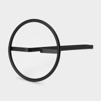 Держатель для бумажных полотенец Доляна «Лофт», 15×15×28 см, чёрный