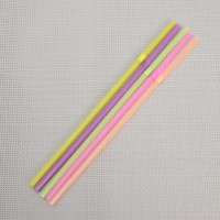 Трубочки одноразовые для коктейля, 0,5×21 см, 50 шт, с гофрой, цвет МИКС