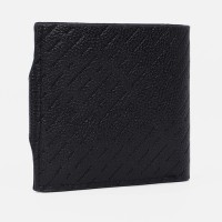 Портмоне мужское на магните, отдел для купюр, для монет, для карт, цвет тёмно-коричневый