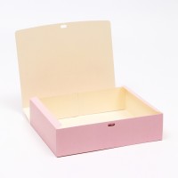 Коробка подарочная складная, упаковка «Розовая», 31 х 24,5 х 9 см