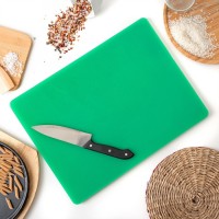 Доска разделочная, 40×30 см, толщина 1,2 см, цвет жёлтый