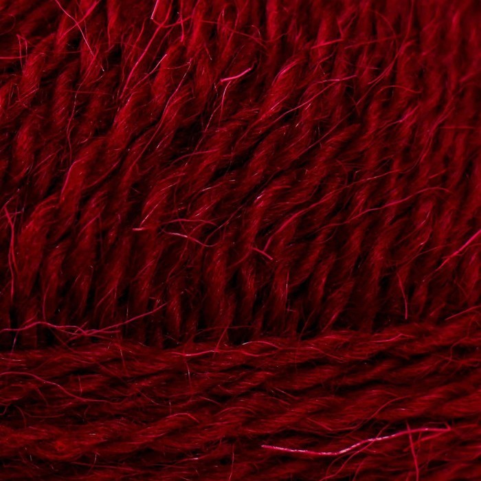 Пряжа "Деревенская" 100% шерсть 250м/100гр (516-персидская сирень)