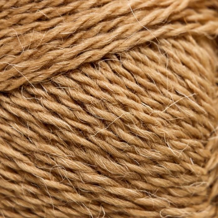 Пряжа "Деревенская" 100% шерсть 250м/100гр (516-персидская сирень)