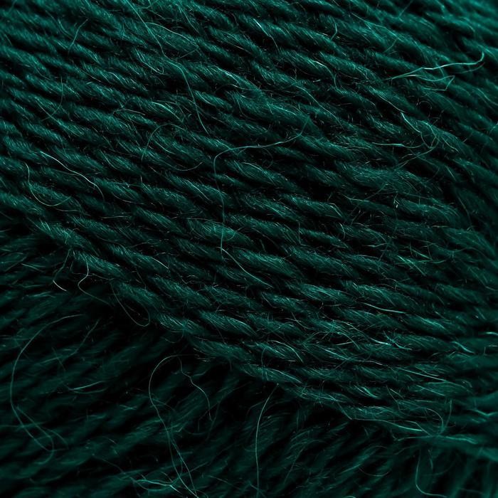 Пряжа "Деревенская" 100% шерсть 250м/100гр (516-персидская сирень)