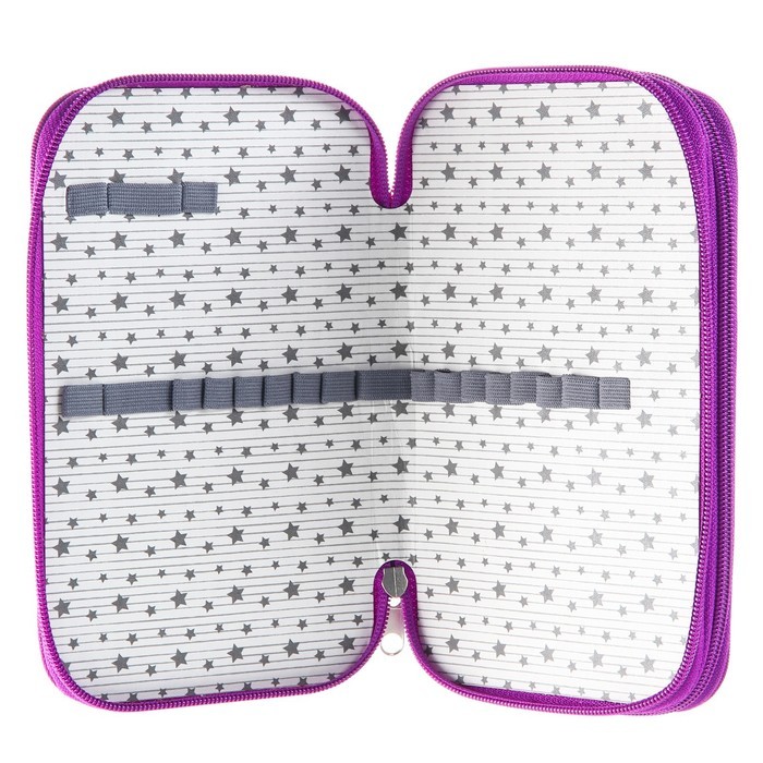 Пенал 2 секции,12.5×20.5×4 см, ламинированный картон, «Холодное сердце» Пенал 2 секции,12.5×20.5×4 см, ламинированный картон, «Холодное сердце»