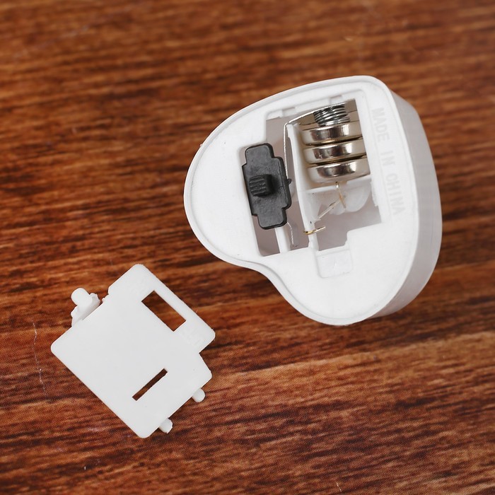 Свеча светодиодная «Сердечко», горит разными цветами