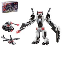 Конструктор-робот «Защитник», 151 деталь, 3 варианта сборки