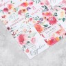Наклейки бумажные «Акварельные цветы», 8 марта, 11 х 15.5 см