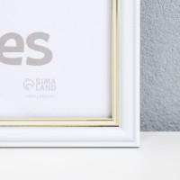 Фоторамка для фото 30×40 см Keep memories «Арона», белый, (пластик)