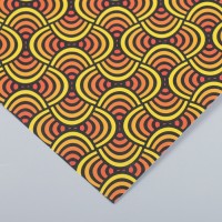 Бумага для скрапбукинга "Летняя волна" плотность 180 гр 30,5х32 см