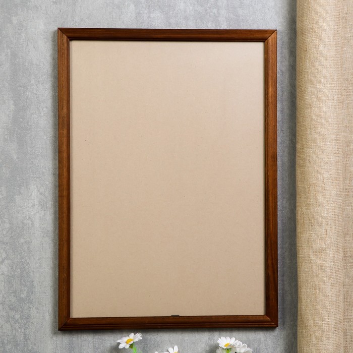 Фоторамка дерево 30х40 см, орех