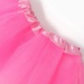 Юбка детская «Крошка Я », длина 17 см, фатин, ярко-розовая