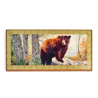 Нарды "Косолапый", деревянная доска 60 х 60 см, с полем для игры в шашки