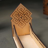 Подставка для благовоний "Узел удачи", 21х8х7,5 см