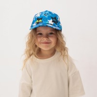 Кепка детская MINAKU "Звёзды" цвет голубой, р-р 52